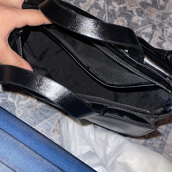 Calvin Klein Basalt Asymmetric Triple Compartment Convertible Satchel - Picture 11 of 15